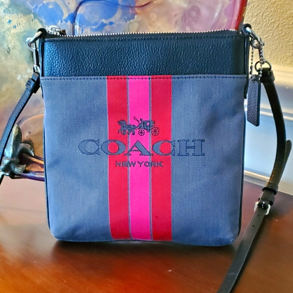 Coach Handbags - NWOT - Coach Horse and Carriage Crossbody Black